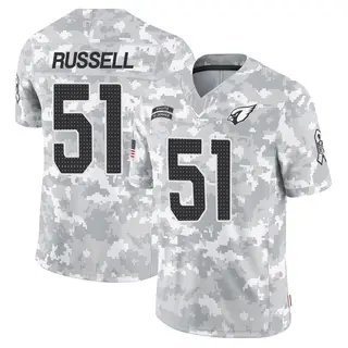 Arizona Cardinals Youth J.J. Russell Limited 2024 Salute to Service Jersey - Arctic Camo