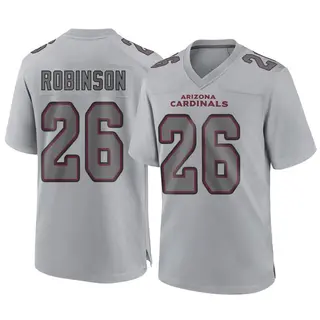 Arizona Cardinals Youth Jammie Robinson Game Atmosphere Fashion Jersey - Gray
