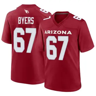 Arizona Cardinals Youth Jeremiah Byers Game Cardinal Jersey