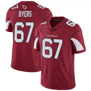 Arizona Cardinals Youth Jeremiah Byers Limited Cardinal Team Color Vapor Untouchable Jersey