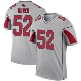 Arizona Cardinals Youth Jordan Burch Legend Inverted Silver Jersey