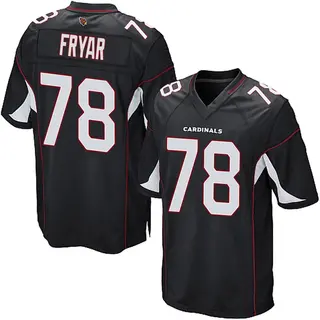 Arizona Cardinals Youth Josh Fryar Game Alternate Jersey - Black