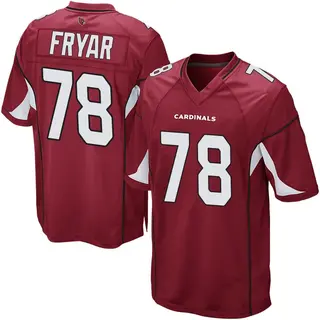 Arizona Cardinals Youth Josh Fryar Game Cardinal Team Color Jersey