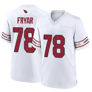 Arizona Cardinals Youth Josh Fryar Game Jersey - White