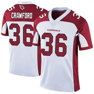 Arizona Cardinals Youth Kitan Crawford Limited Vapor Untouchable Jersey - White