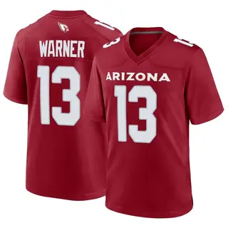 Arizona Cardinals Youth Kurt Warner Game Cardinal Jersey