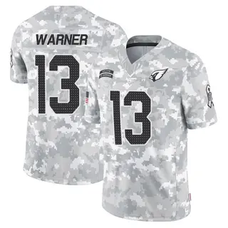 Arizona Cardinals Youth Kurt Warner Limited 2024 Salute to Service Jersey - Arctic Camo