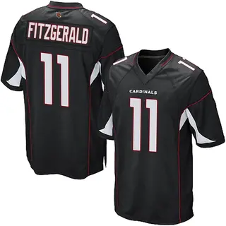 Arizona Cardinals Youth Larry Fitzgerald Game Alternate Jersey - Black