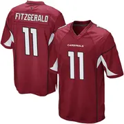 Arizona Cardinals Youth Larry Fitzgerald Game Cardinal Team Color Jersey