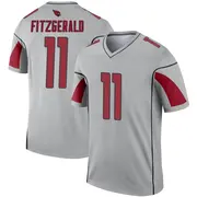Arizona Cardinals Youth Larry Fitzgerald Legend Inverted Silver Jersey