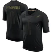Arizona Cardinals Youth Larry Fitzgerald Limited 2020 Salute To Service Jersey - Black