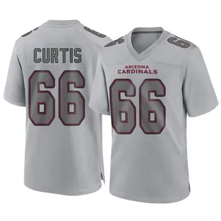 Arizona Cardinals Youth McClendon Curtis Game Atmosphere Fashion Jersey - Gray