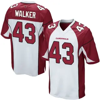 Arizona Cardinals Youth Mykal Walker Game Jersey - White