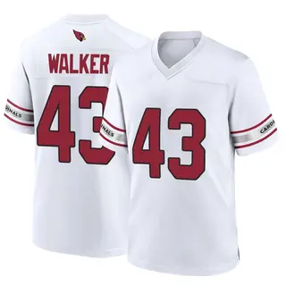 Arizona Cardinals Youth Mykal Walker Game Jersey - White