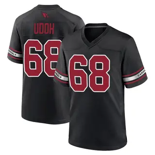 Arizona Cardinals Youth Olisaemeka Udoh Game 2nd Alternate Jersey - Black