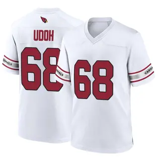 Arizona Cardinals Youth Olisaemeka Udoh Game Jersey - White