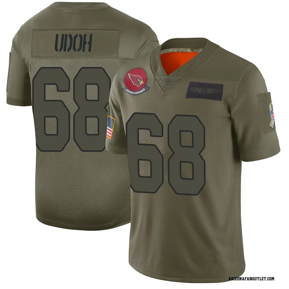 Arizona Cardinals Youth Olisaemeka Udoh Limited 2019 Salute to Service Jersey - Camo