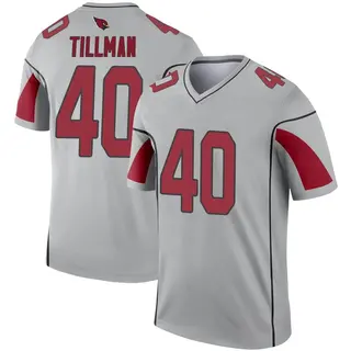 Arizona Cardinals Youth Pat Tillman Legend Inverted Silver Jersey