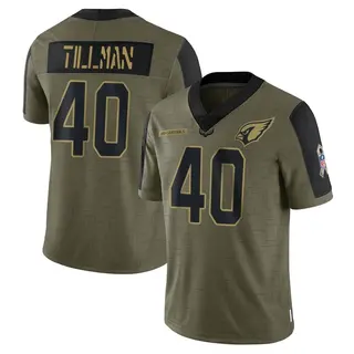 Arizona Cardinals Youth Pat Tillman Limited 2021 Salute To Service Jersey - Olive