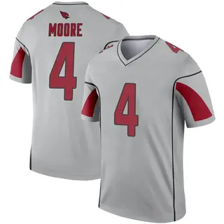 Arizona Cardinals Youth Rondale Moore Legend Inverted Silver Jersey