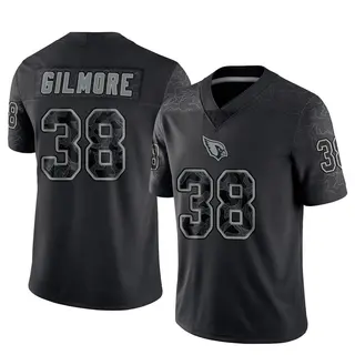 Arizona Cardinals Youth Steven Gilmore Limited Reflective Jersey - Black