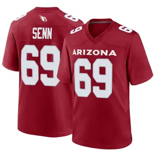 Arizona Cardinals Youth Valentin Senn Game Cardinal Jersey