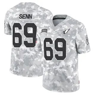 Arizona Cardinals Youth Valentin Senn Limited 2024 Salute to Service Jersey - Arctic Camo