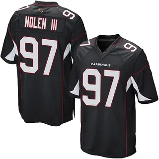 Arizona Cardinals Youth Walter Nolen III Game Alternate Jersey - Black