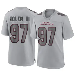 Arizona Cardinals Youth Walter Nolen III Game Atmosphere Fashion Jersey - Gray
