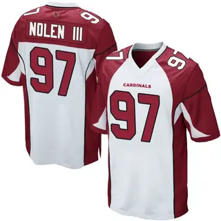 Arizona Cardinals Youth Walter Nolen III Game Jersey - White