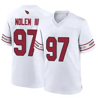 Arizona Cardinals Youth Walter Nolen III Game Jersey - White