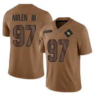 Arizona Cardinals Youth Walter Nolen III Limited 2023 Salute To Service Jersey - Brown