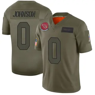 Arizona Cardinals Youth Will Johnson Limited 2019 Salute to Service Jersey - Camo