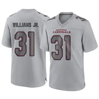 Arizona Cardinals Youth Wydett Williams Jr. Game Atmosphere Fashion Jersey - Gray