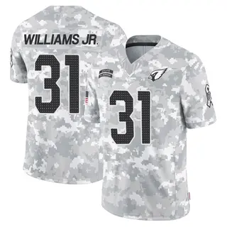 Arizona Cardinals Youth Wydett Williams Jr. Limited 2024 Salute to Service Jersey - Arctic Camo